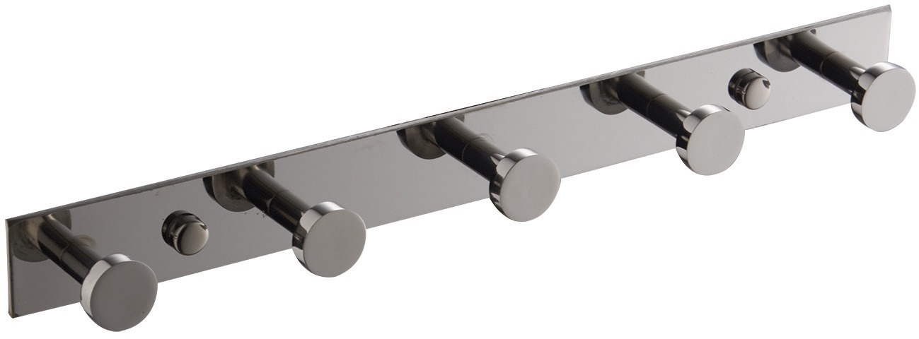 קולב חמישיה כפתור ניקל  