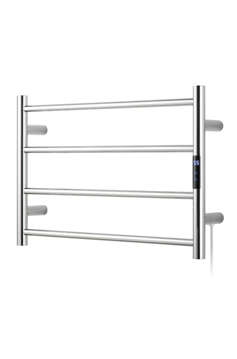 מחמם מגבות ניקל מוברש 50/44 עם צד