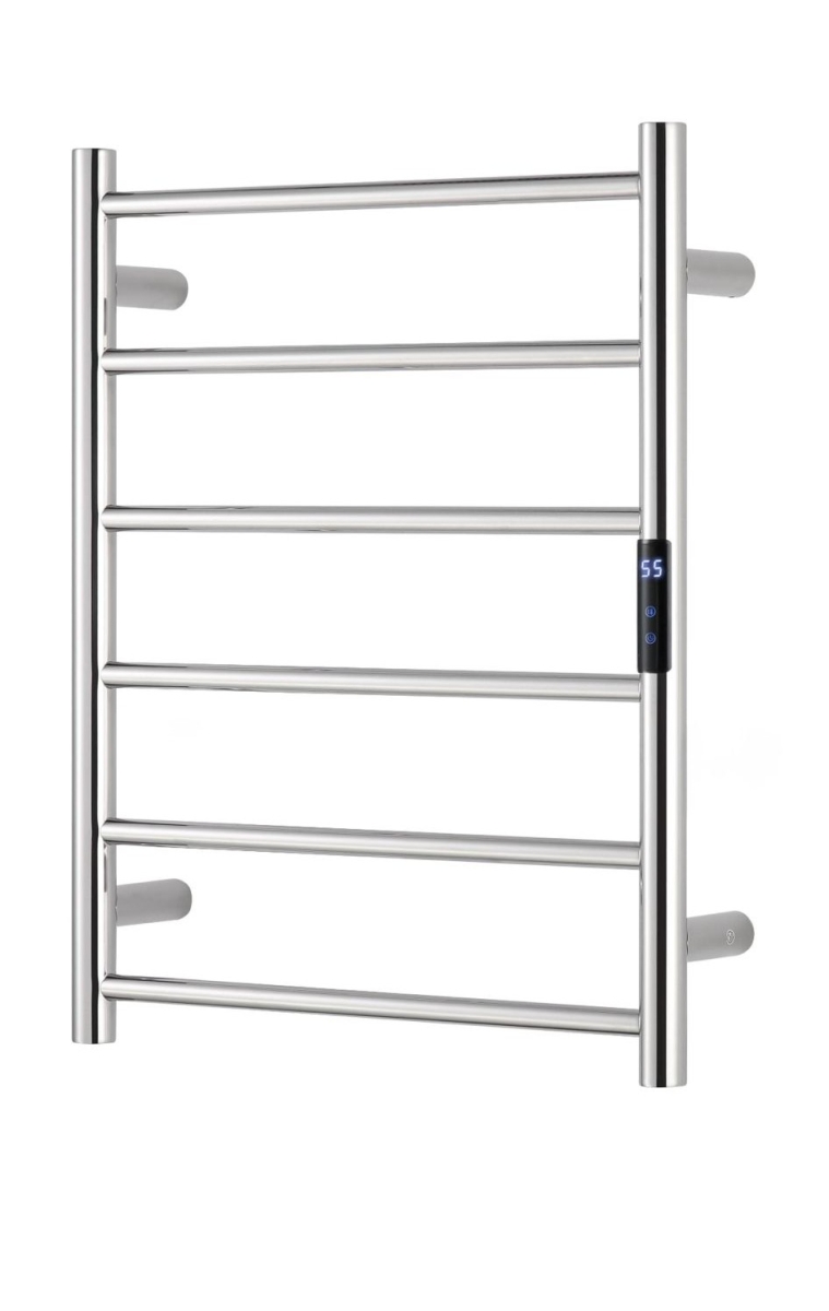 מחמם מגבות ניקל מוברש 63/50 עם צג