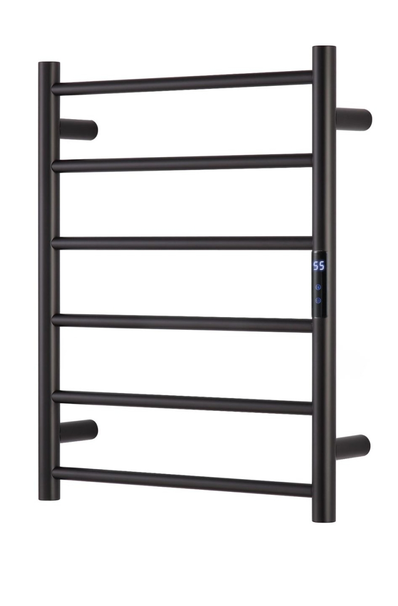 מחמם מגבות שחור 63/50 עם צג 