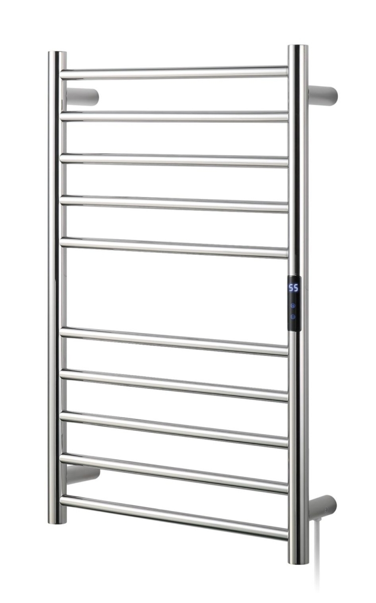 מחמם מגבות ניקל מוברש 79/50 עם צג 